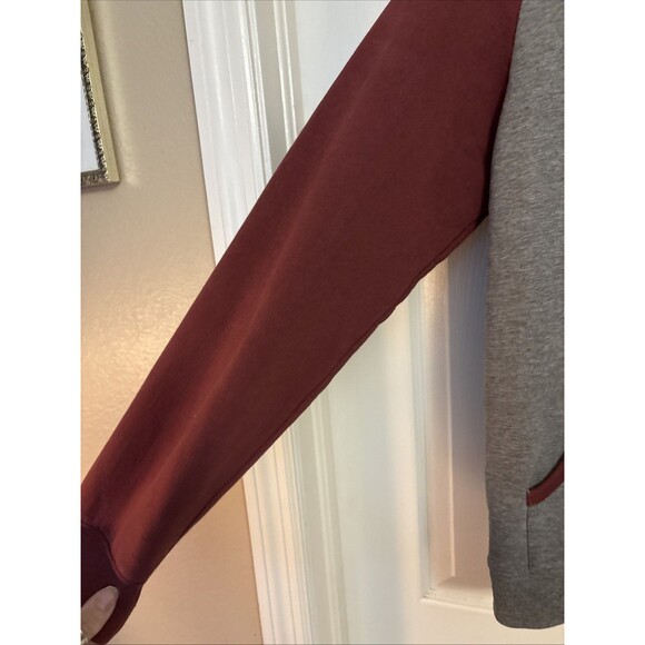 Star Wars Full Zip Hoodie 1977 Graphic Movie Sweatshirt Gray Burgundy Classic, L - Picture 4 of 11